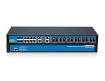 28-port 100M/Gigabit Layer 2 Unmanaged Industrial Ethernet Switch