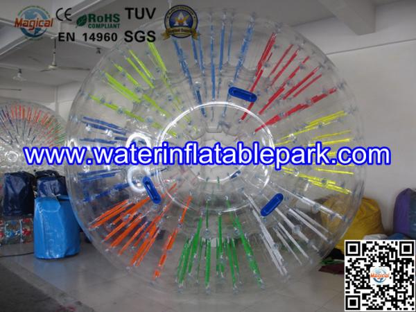 Buy cheap Colorful Water Zorbing Ball Walking , Transparent Zorb Ball Party from wholesalers