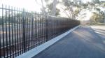 Tubular Garrison Fence / Australia Security Commerical Garrison Fence Panel /