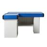Buy cheap Width 550-1200mm Supermarket Checkout Counter Stainless Steel Table Retail Check Out Counters from wholesalers
