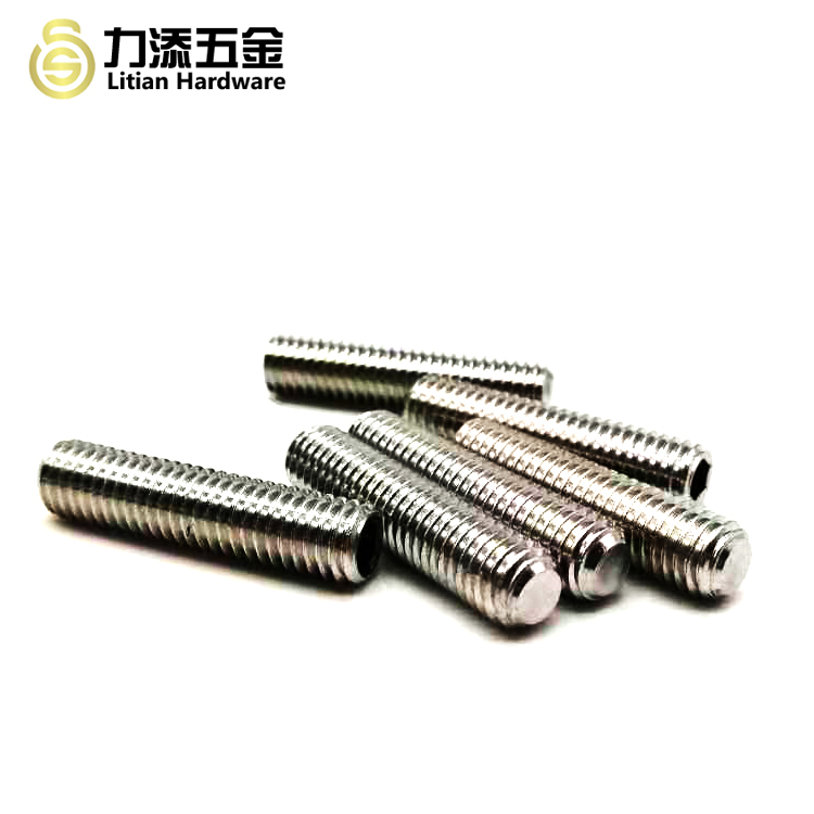 Din 913 stainless steel hex socket set screw