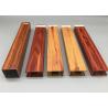 Buy cheap Lightweight Sliding Door Wood Finish Aluminium Profiles For Furniture , Architectural from wholesalers