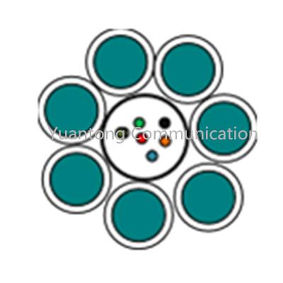 Buy cheap 128 Core Central Loose Tube , OPGW Single Mode G652d Fiber Optic Cable from wholesalers