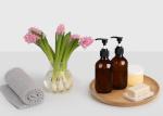 Home Bathroom Plastic Cosmetic Bottles Food Grade Non Toxic Odorless