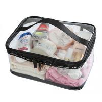 Buy cheap Clear PVC travel toiletry bag , Minimalism style Makeup Train Case product