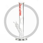 Phoenix 12 Inches Straight Tube Glass Smoking Water Pipe Ingot Ice Bongs Hookah