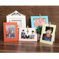 Buy cheap 6inch different colorful paper photo frame wholesale customized design product