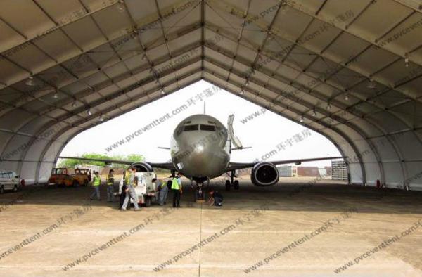 Buy cheap Water Proof Aluminum Frame Aircraft Hangar Tent For Large Aircraft Parking And Maintance from wholesalers