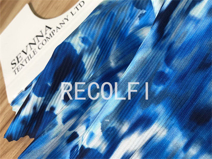 Eco Friendly Activewear Knit Fabric Leopard Printing Sport Bra Leggings 135CM Width