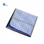 China Manufacturer ZW-5555-6V Poly Solar Panel Charger 0.45W Customized Epoxy