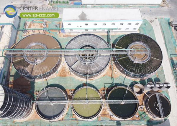 Buy cheap Center Enamel Can Provide Anaerobic Digester Tanks for Germany Wastewater Treatment Project from wholesalers