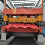 820mm red glazed roof tile building material used for prefabricated house