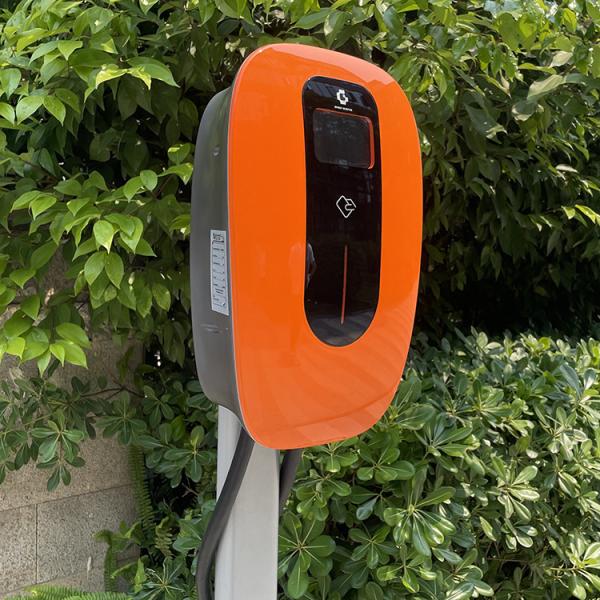 Buy cheap 16Amp Wallbox Home EV Charger Current Adjustable Green Black from wholesalers