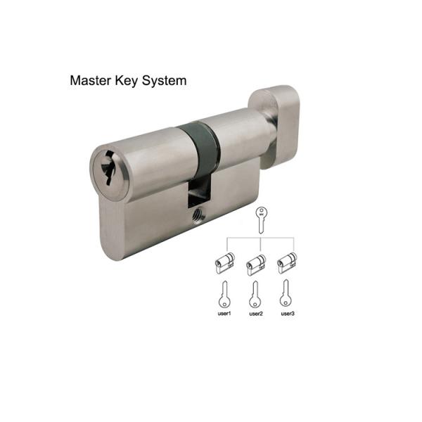 Buy cheap Double Profile Commercial Door Lock Cylinder With Thumb Turn 60 - 120mm Size from wholesalers