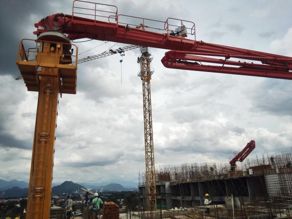 Buy cheap Professional Concrete Placing Boom / Concrete Pump Long Boom from wholesalers