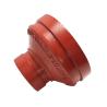 Buy cheap Painted Fire Fighting Ductile Grooved Pipe Fittings 1.6Mpa from wholesalers