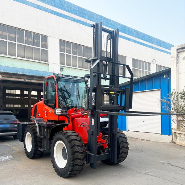 Buy cheap 5000kg Electric Hydraulic Forklift , Diesel Forklift Truck 4400*1900*2900mm from wholesalers