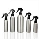 28/400 300ml Cosmetic Aluminum Bottles 4oz Trigger Pump Spray Bottle