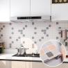 Buy cheap Modern Style Peel and Stick Kitchen Backsplash Wallpaper Fireproof PVC Vinyl Wall Tile Stickers from wholesalers