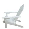 Buy cheap White Soild Wooden Outdoor Furniture Beach Lounge Chairs For Balcony Lights from wholesalers