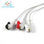 Medical ECG Cables And Leadwires 3 Lead Clip Compatible With GE-MARQUETTE 1K Ohm