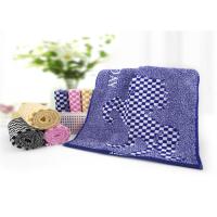 Buy cheap Modern Purple Color Baby Face Towel Extra Soft Strong Moisture Absorption product