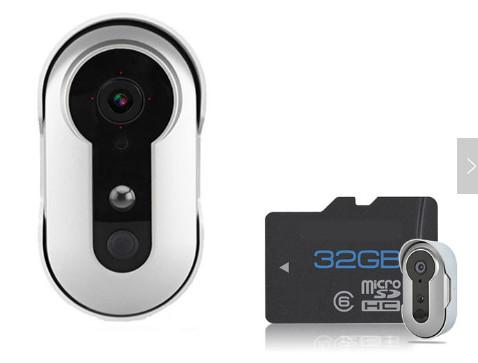 Buy cheap Wireless Video Doorbell With Monitor / Ring Doorbell Video Camera Support 32G TF Card from wholesalers
