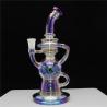 Buy cheap 8 Inch Oil Rig Glass With 14mm Quartz Banger Nail Glass Smoking Pipes Glass Bong from wholesalers