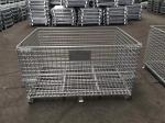 Q195 Stainless Steel Large Wire Mesh Storage Containers Antirust Metal Mesh