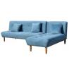 Buy cheap Hot Sell Foldable Sofa Bed with Unique Design and Pleochroic Texture from wholesalers