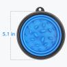 Buy cheap Pets Slow Feeder Dog Bowl Outdoor Multi Colors Dog Slow Feeder Bowl from wholesalers