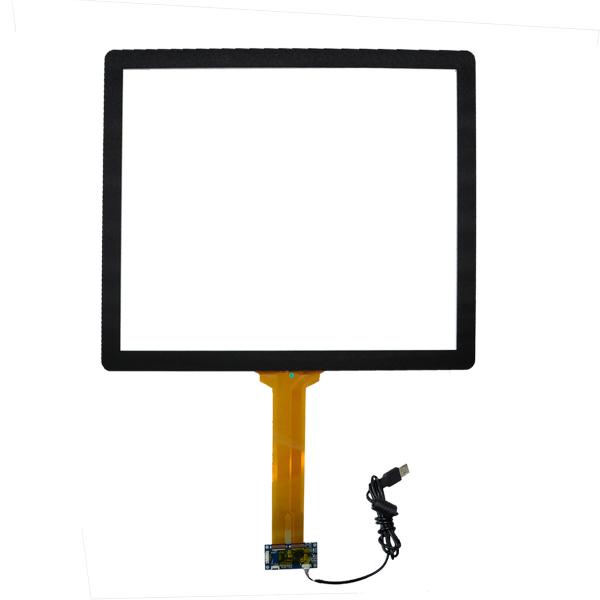 Buy cheap 5V Voltage Projected Capacitive Screen , 19 Inch PCAP Touch Monitor Vandalproof from wholesalers