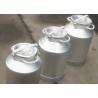 Buy cheap Lockable stainless steel milk cans 304 quality With Sealing Ring Cover / Sturdy Handles from wholesalers