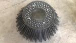 Base Outer Diameter 450mm Inner Diameter 200mm Flat Steel Wire Gutter Broom