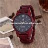Buy cheap Luxury wood case watch laser line band Koa wood fold buckle steel wood watch from wholesalers