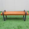 Buy cheap Patio Outdoor Metal Wood BENCHES Outdoor Furniture Moden Long Bench chair with FREE Customized service from wholesalers