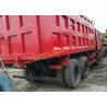Buy cheap HOWO 375 Big Bucket Used Dump Truck 30T 40T Red Color 8426x2497x3395mm from wholesalers