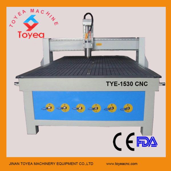 Buy cheap vacuum table with T-slot CNC Wood engraving machine TYE-1530 from wholesalers
