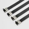 Buy cheap Releasable Type Stainless Steel Banding Buckle Epoxy Coated SS304 Cable Tie 450mm from wholesalers