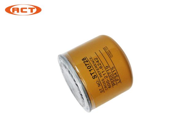 KS103-3 600-311-6242 Komatsu Oil Filter For Excavator PC60 PC100 4D95 Yellow