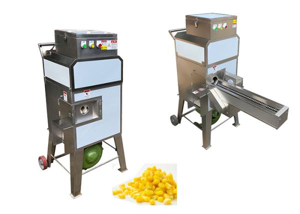 SUS 304 Vegetable Processing Equipment Commercial Fresh Maize Corn Sheller