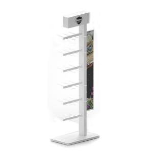 China Metal Wire Peg Hook Display Rack For Retail Store Sleeves Merchandising on sale