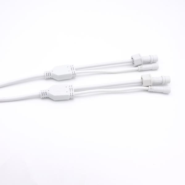 Buy cheap Electrical Y Cable Adapter PVC 250V Waterproof Connectors For Vehicle from wholesalers