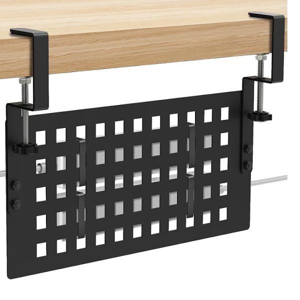Buy cheap Office Desk Home Steel Cable Organizer Tray Space Saving Under Desk Wire Rack Panel from wholesalers