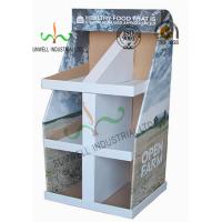 Buy cheap Food Presentation Cardboard Display Stands , Cardboard Product Display Stands product