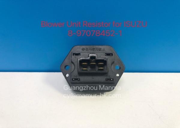 Buy cheap Blower Unit Resistor ISUZU Chassis Parts For PICKUP TFR TFS 8-97078452-1 from wholesalers