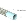 Buy cheap 1/4" JIC Female 04 Stainless Steel 304 Braided PTFE Hose For Air Compressor from wholesalers