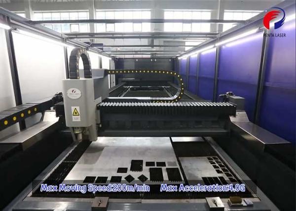 Buy cheap 4000W Sheet Metal Laser Cutting Machine For Thin And Thick Metal Plate from wholesalers