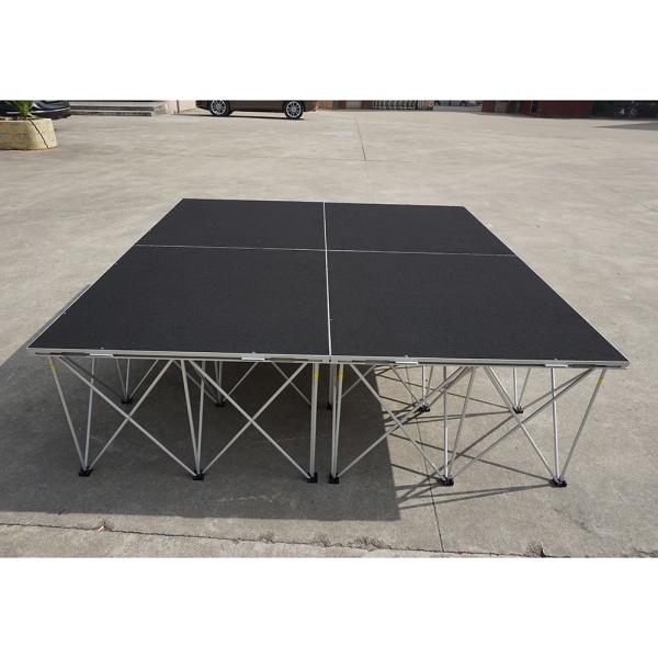 Buy cheap 18mm Mobile Folding Wedding Party 20cm Portable Stage Platform from wholesalers