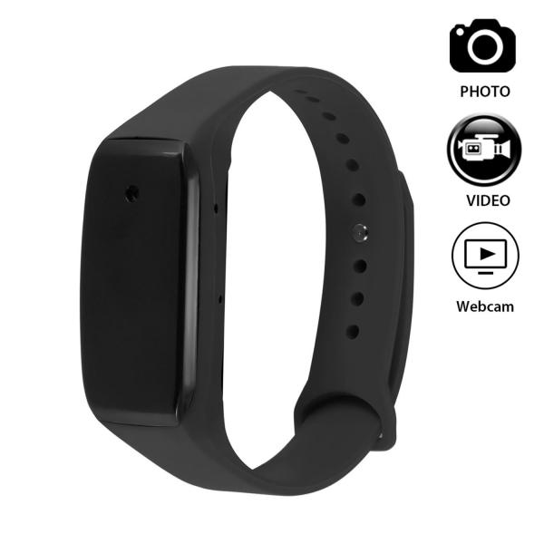 Spy Camera GSmade HD 1080p Hidden Camera 32GB Buckle Bracelet Sports Camera